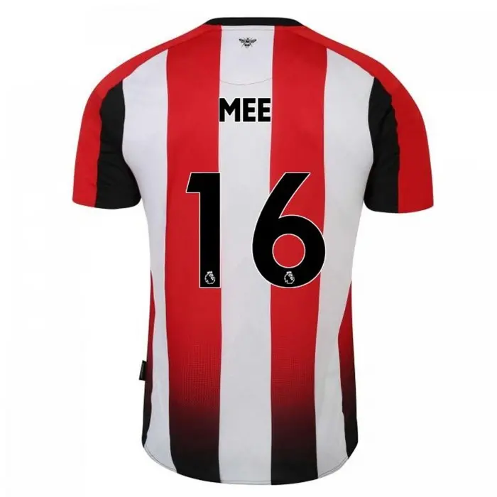 23/25 Brentford Adult Home Shirt MEE 16-3610-2300415-BEN MEE 16 23/25 Brentford Adult Home Shirt MEE 16 - Image 1