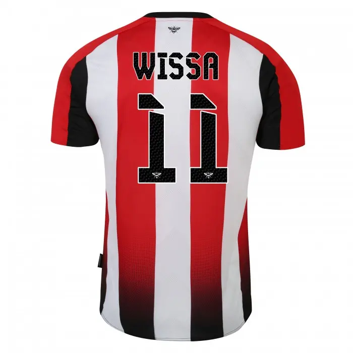 23/25 Brentford Adult Home Shirt WISSA 11