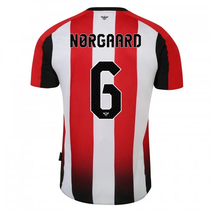 23/25 Brentford Junior Home Shirt NORGAARD 6