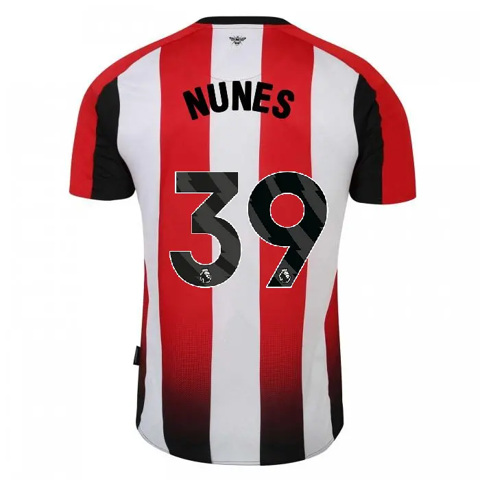 23/25 Brentford Womens Home Shirt NUNES 39