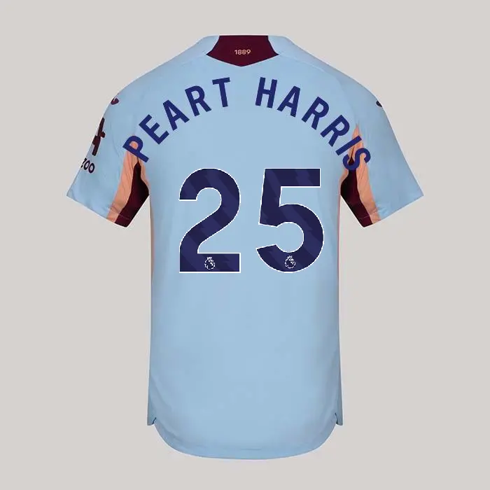 25/26 Brentford Adult Authentic Third Shirt - PEART HARRIS 25