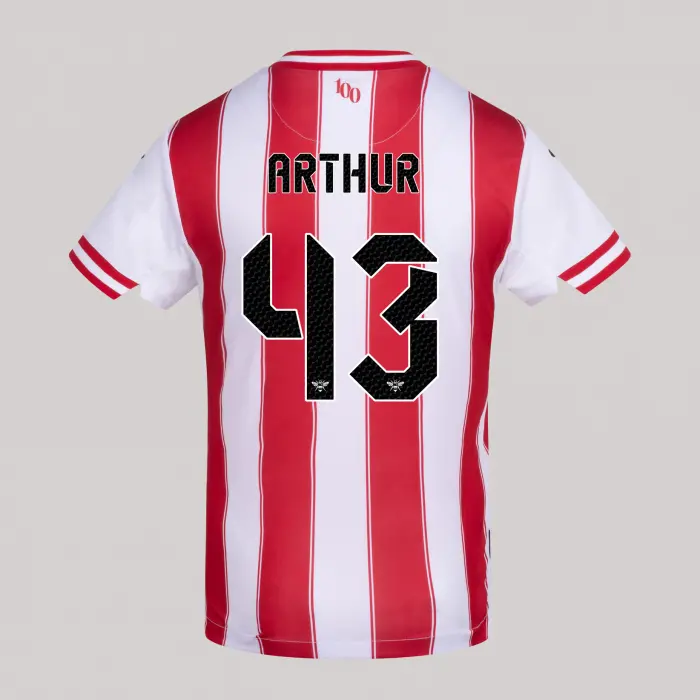 25/26 Brentford Adult Replica Home Shirt - ARTHUR 43