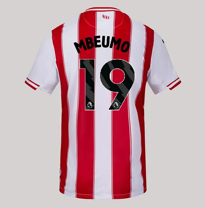 25/26 Brentford Adult Replica Home Shirt - BRYAN MBEUMO 19-2500055-19-MBEUMO 25/26 Brentford Adult Replica Home Shirt - BRYAN MBEUMO 19 - Image 1
