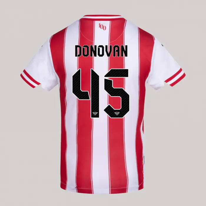25/26 Brentford Adult Replica Home Shirt - DONOVAN 45