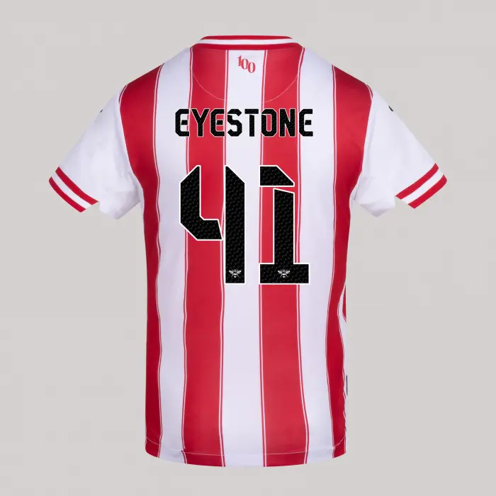 25/26 Brentford Adult Replica Home Shirt - EYESTONE 41