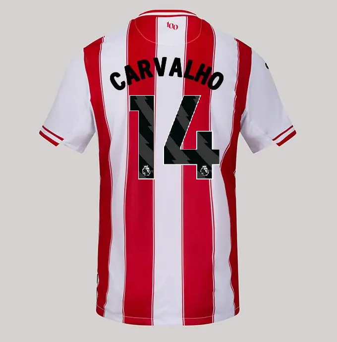 25/26 Brentford Adult Replica Home Shirt - FABIO CARVALHO 14
