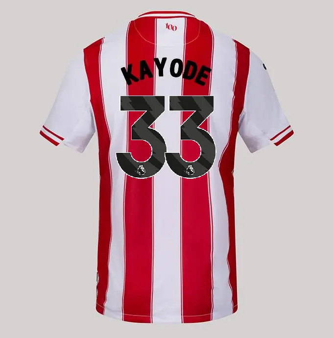 25/26 Brentford Adult Replica Home Shirt - KAYODE 33-2500055-33 25/26 Brentford Adult Replica Home Shirt - KAYODE 33 - Image 1