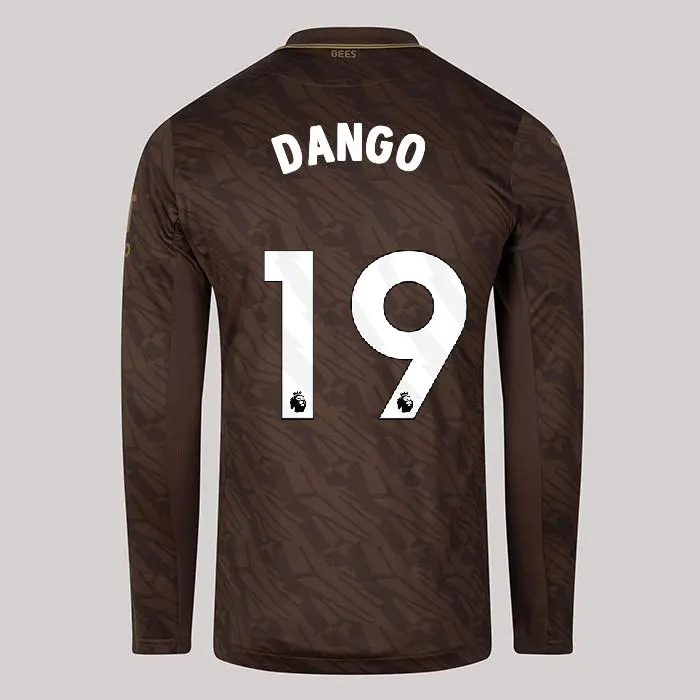 25/26 Brentford Adult Replica L/S Away Shirt - Dango Ouattara 19