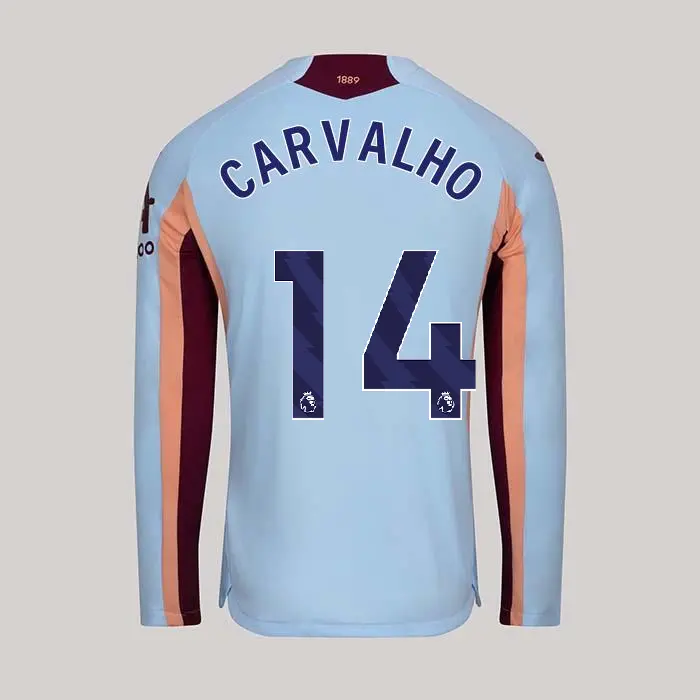 25/26 Brentford Adult Replica L/S Third Shirt - FABIO CARVALHO 14