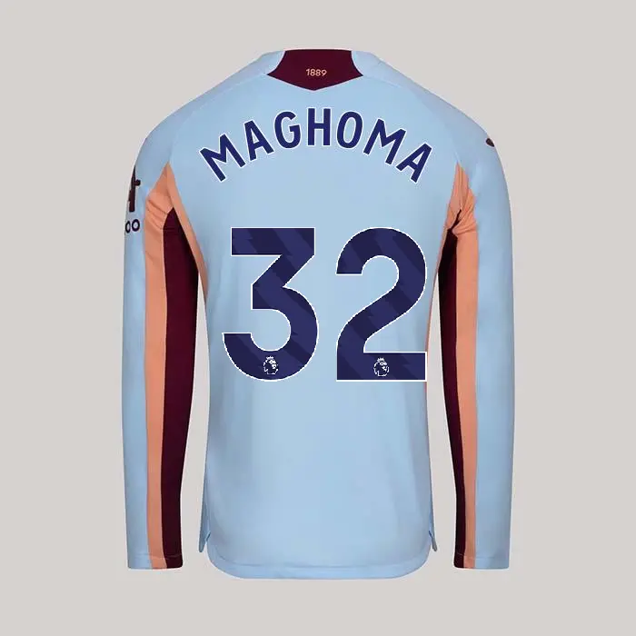 25/26 Brentford Adult Replica L/S Third Shirt - PARIS MAGHOMA 32