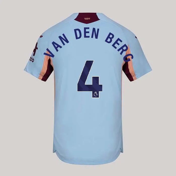 25/26 Brentford Adult Replica Third Shirt - SEPP VAN DEN BERG 4