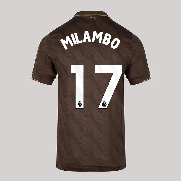 25/26 Brentford Junior Replica Away Shirt - ANTONI MILAMBO 17