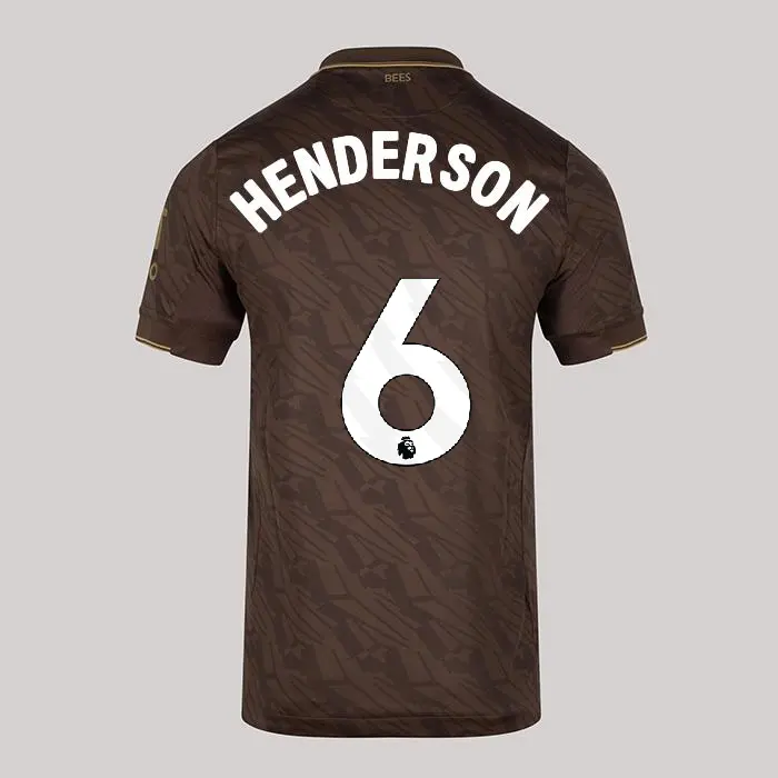 25/26 Brentford Junior Replica Away Shirt - JORDAN HENDERSON 6