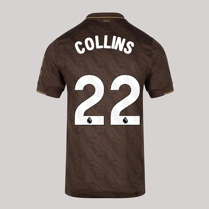 25/26 Brentford Junior Replica Away Shirt - NATHAN COLLINS 22