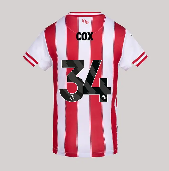 25/26 Brentford Junior Replica Home Shirt - COX 34-2500061-34 25/26 Brentford Junior Replica Home Shirt - COX 34 - Image 1