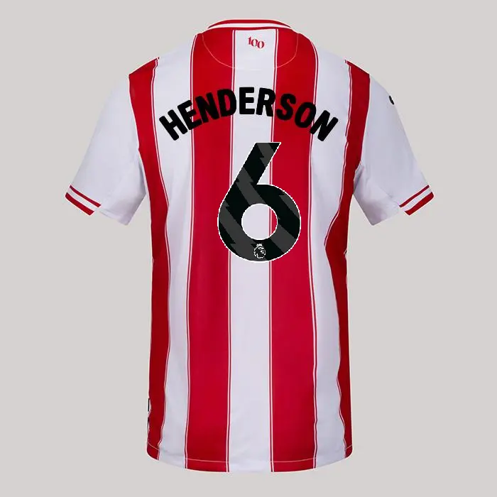 25/26 Brentford Junior Replica Home Shirt - JORDAN HENDERSON 6
