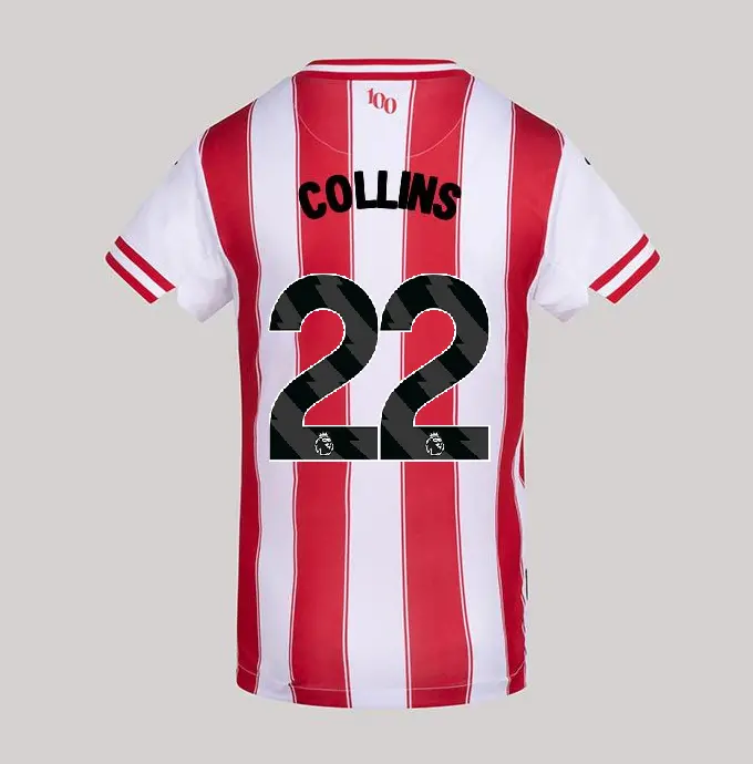 25/26 Brentford Junior Replica Home Shirt - NATHAN COLLINS 22