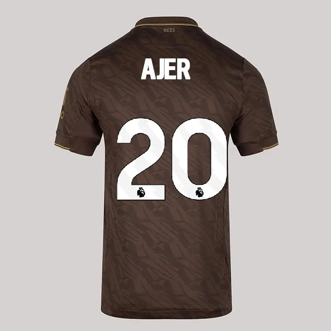 25/26 Brentford Womens Away Match Shirt - Kristoffer Ajer 20