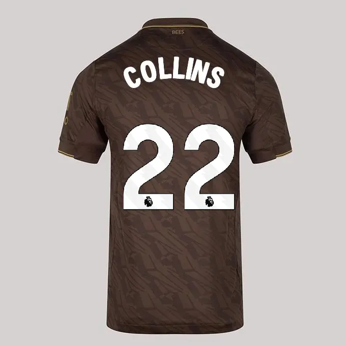 25/26 Brentford Womens Away Match Shirt - Nathan Collins 22-2500092-22 25/26 Brentford Womens Away Match Shirt - Nathan Collins 22 - Image 1