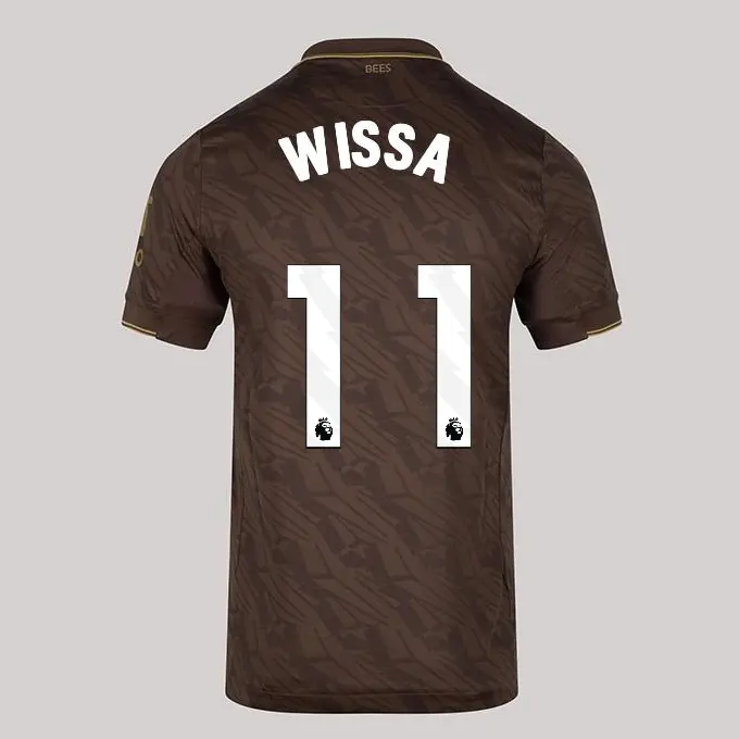 25/26 Brentford Womens Away Match Shirt - Yoane Wissa 11-2500092-11 25/26 Brentford Womens Away Match Shirt - Yoane Wissa 11 - Image 1