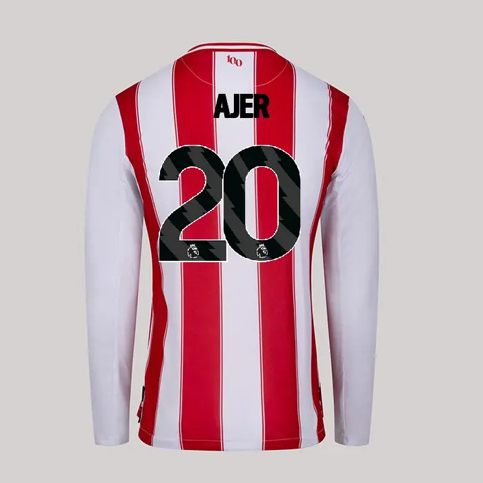 25/26 Brentford Womens Home Match Shirt - KRISTOFFER AJER 20