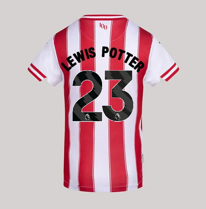 25/26 Brentford Womens Replica Home Shirt - KEANE LEWIS POTTER 23