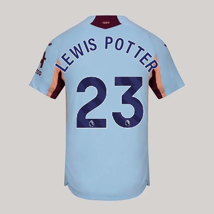 25/26 Brentford Womens Third Match Shirt - KEANE LEWIS POTTER 23