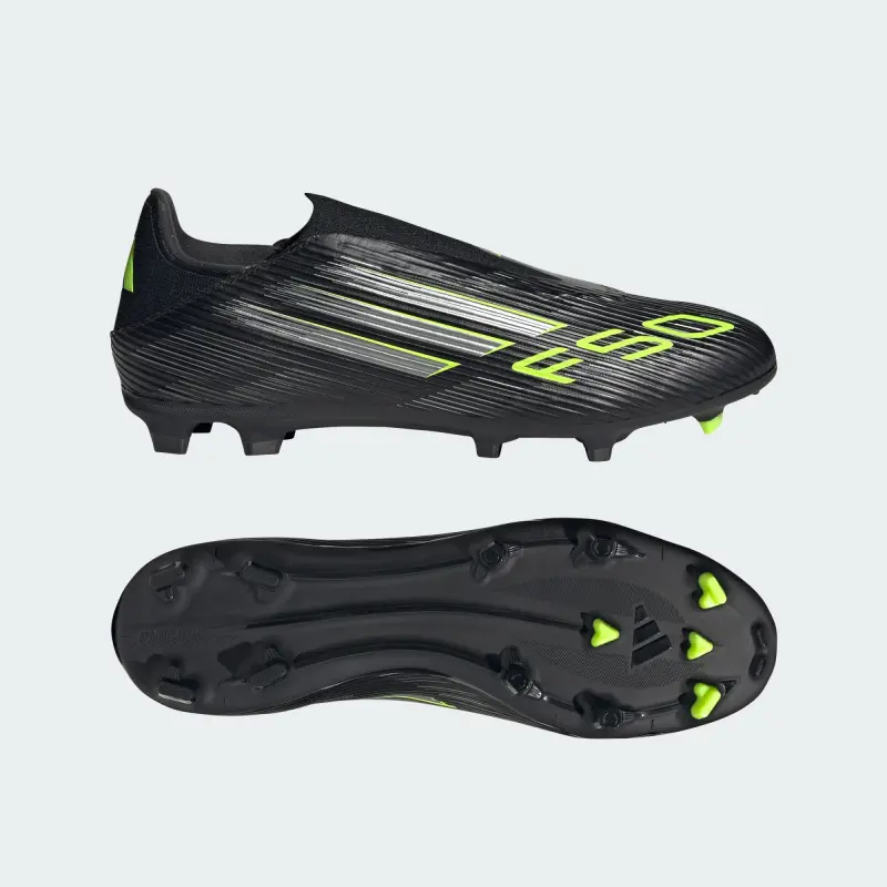 Adidas F50 League Laceless FG/MG Electric Stealth Pack-JH7737 Adidas F50 League Laceless FG/MG Electric Stealth Pack - Image 1