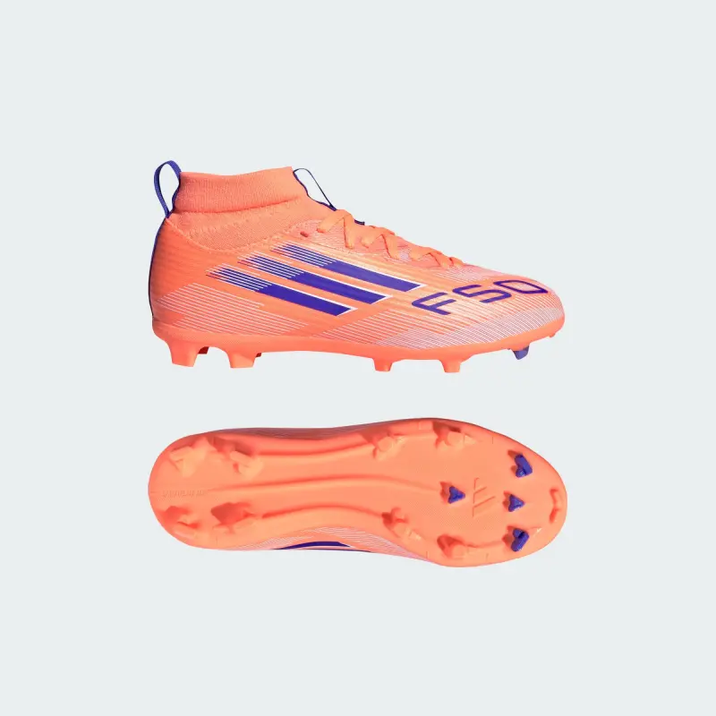 Adidas F50 League Mid-Cut FG/MG Coral Blaze Pack (Kids)