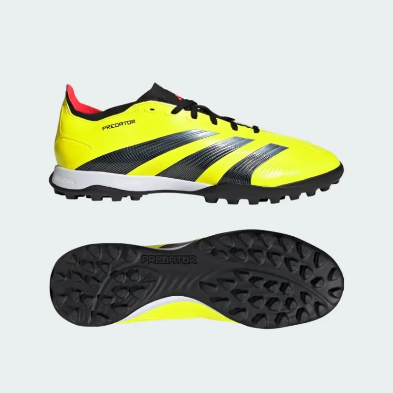 Adidas Predator 24 League Low Turf Boots Team Solar Yellow
