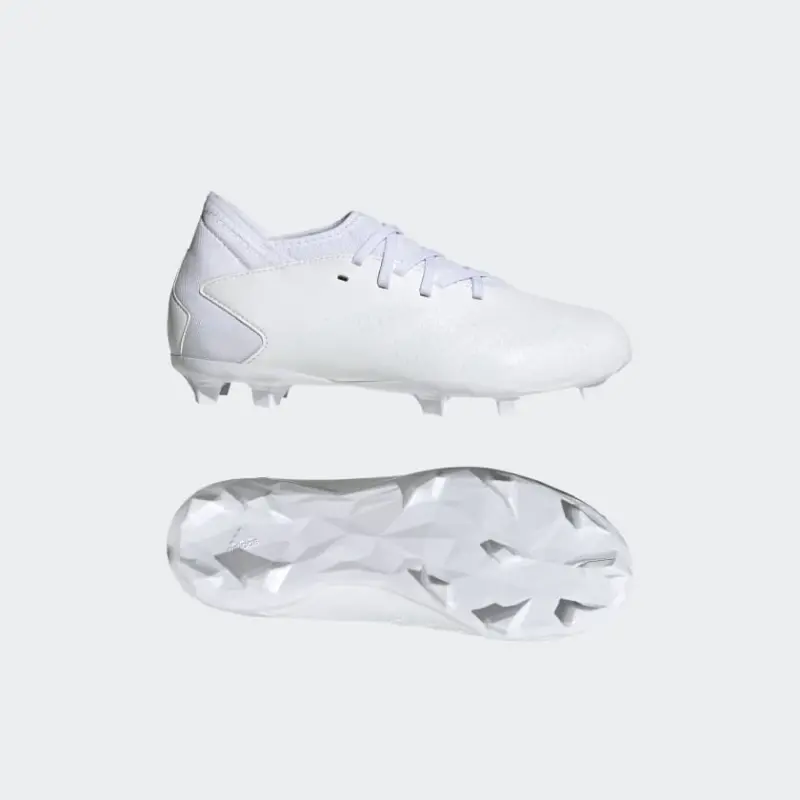 Adidas Predator Accuracy.3 Firm Ground Boots Cloud White
