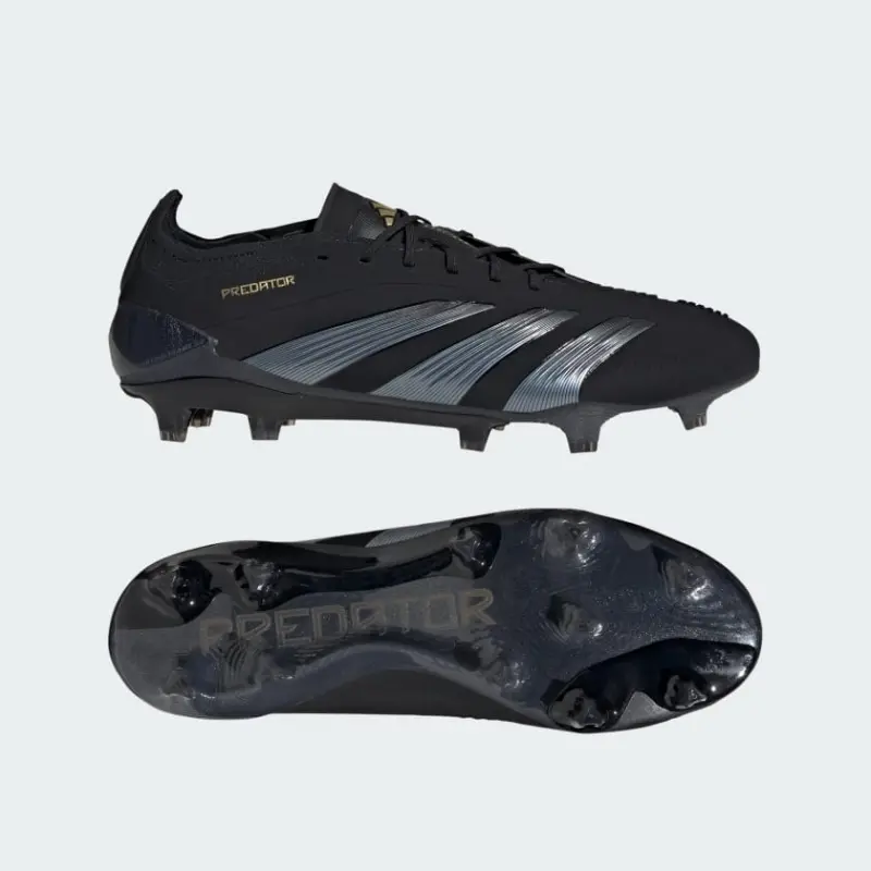 Adidas Predator Elite Firm Ground Boots Core Black-IF8865 Adidas Predator Elite Firm Ground Boots Core Black - Image 1