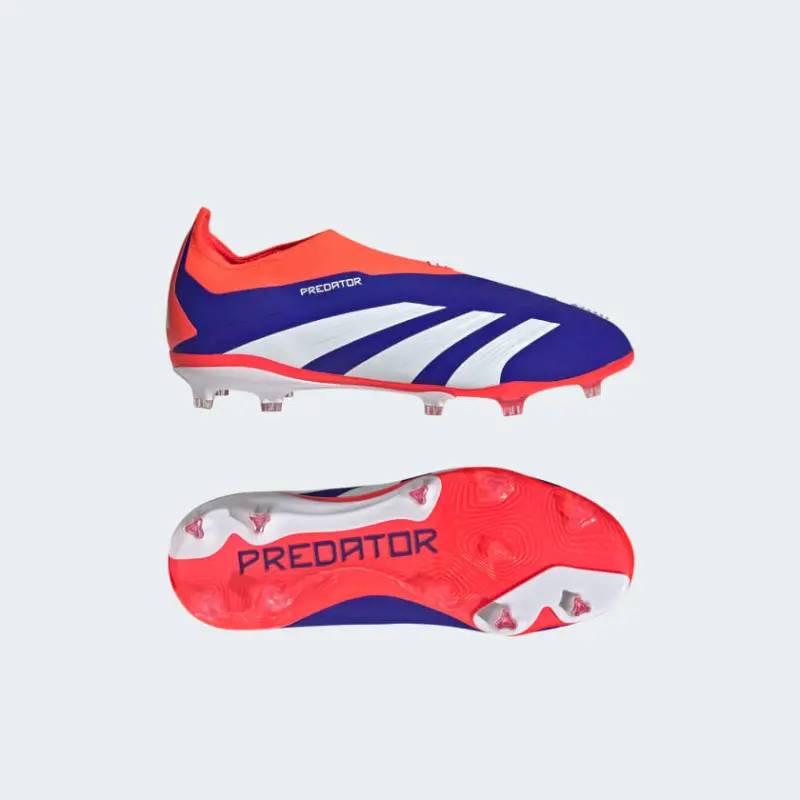 Adidas Predator Elite Laceless Firm Ground Boots Lucid Blue Kids
