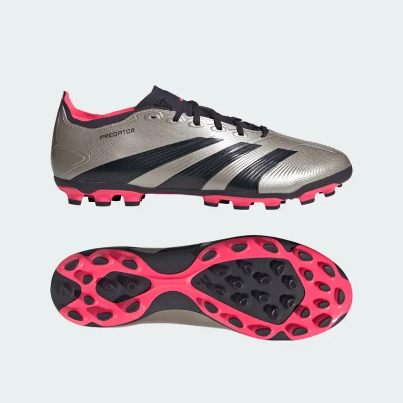 Adidas Predator League 2G/3G Artificial Grass Boots Platinum Metallic