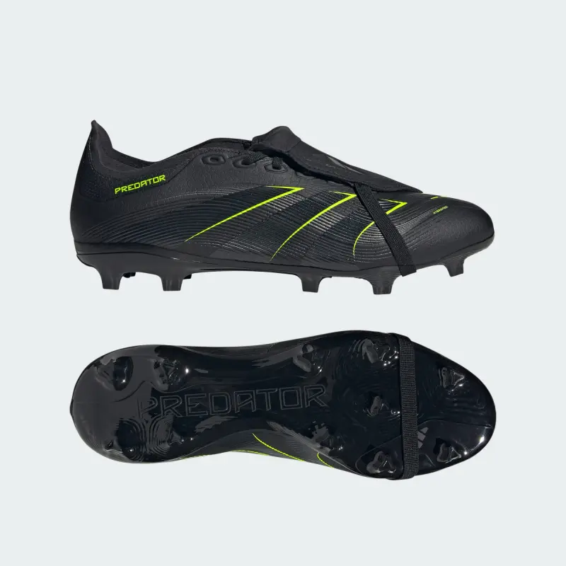Adidas Predator League Fold-Over Tongue FG/MG Electric Stealth Pack