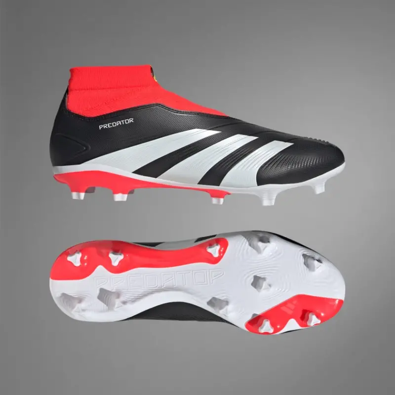 Adidas Predator League Laceless Firm Ground Football Boots Core Black-IG7768 Adidas Predator League Laceless Firm Ground Football Boots Core Black - Image 1