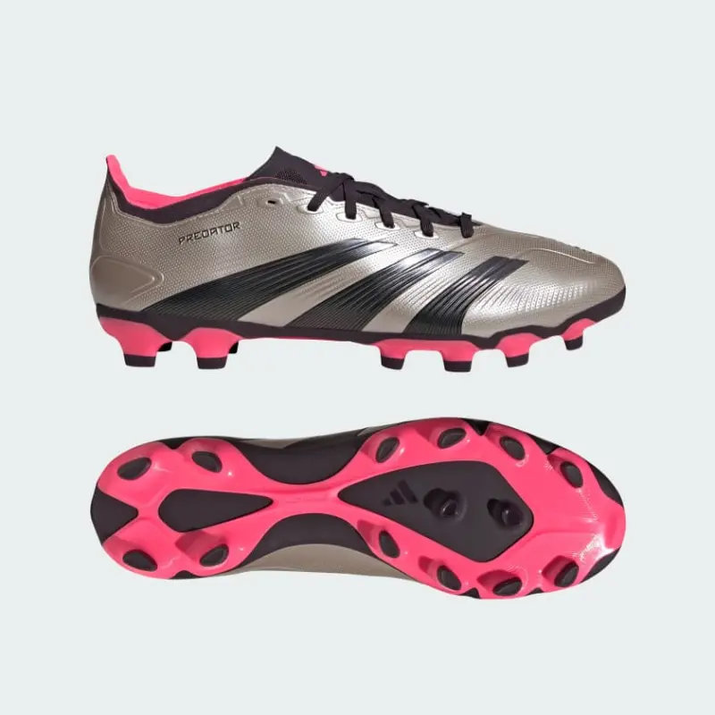 Adidas Predator League Multi-Ground Boots Platinum Metallic