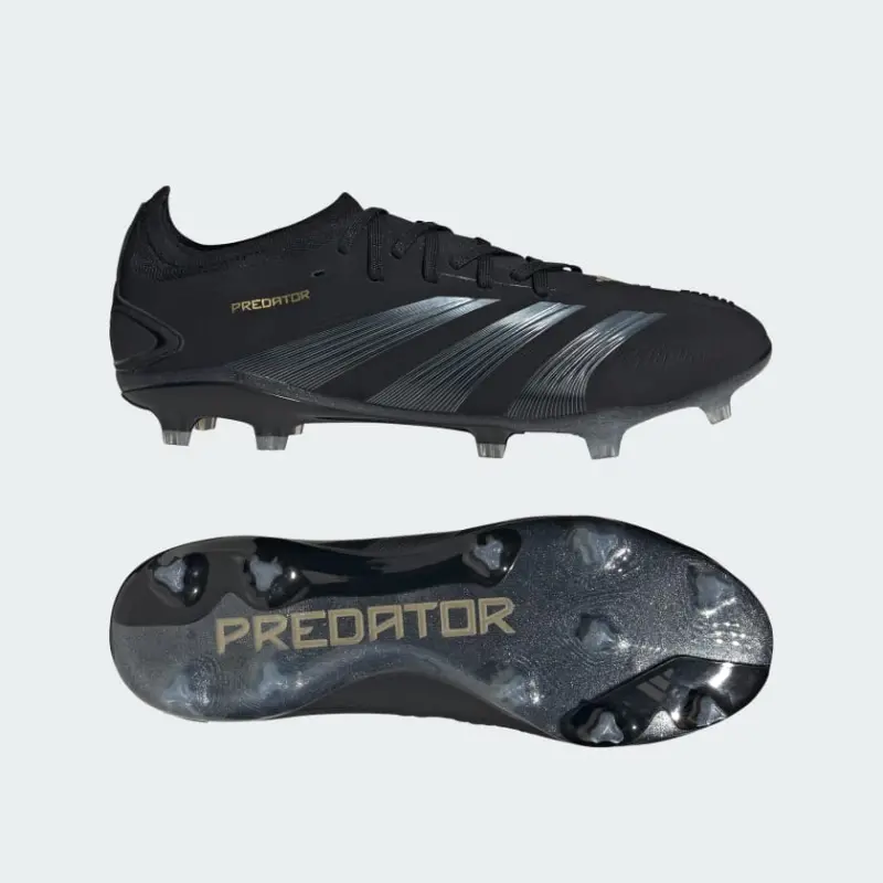 Adidas Predator Pro Firm Ground Boots Core Black