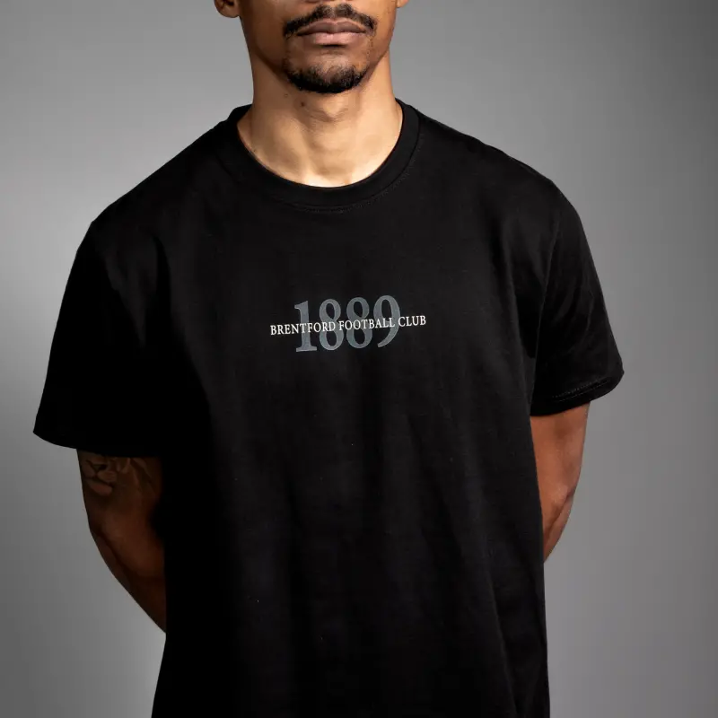Brentford 1889 Heritage Tee-2500015 Brentford Jersey Collection - Shop Football Kits & Shoes