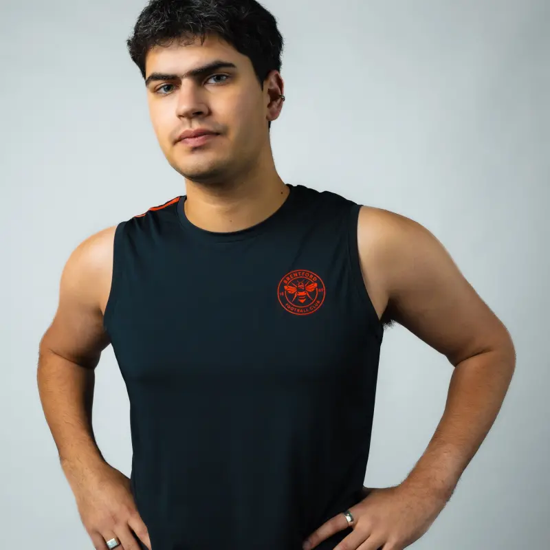 Brentford Active Running Vest-2400231 Brentford Jersey Collection - Shop Football Kits & Shoes