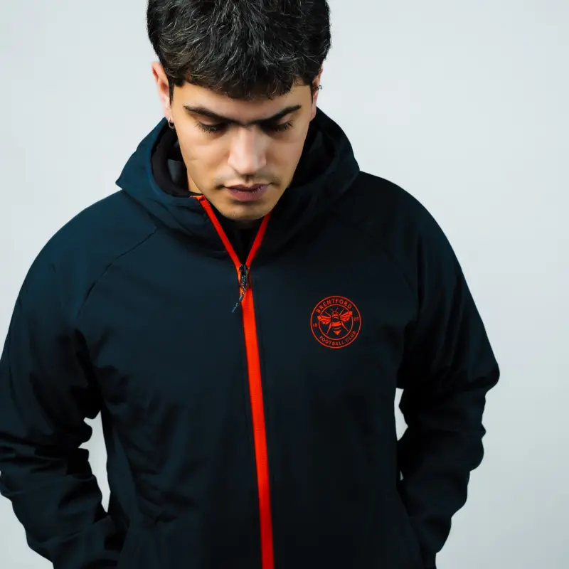 Brentford Active Soft Shell Jacket-2400239 Brentford Jersey Collection - Shop Football Kits & Shoes