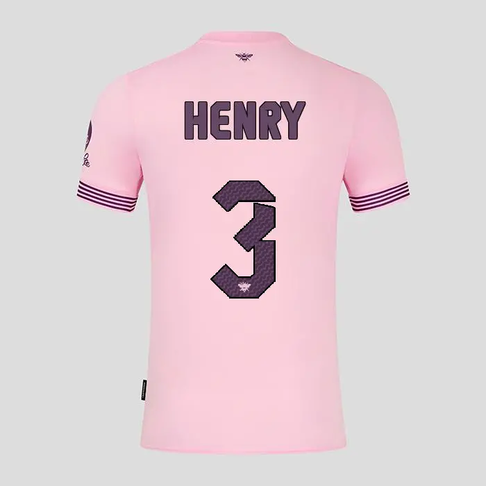 Brentford Adult Away Shirt 24/25 HENRY 3-2425/4185-2400324-RICO HENRY 3 Brentford Jersey Collection - Shop Football Kits & Shoes