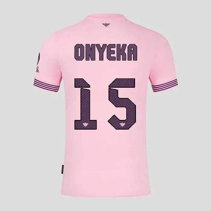 Brentford Adult Away Shirt 24/25 ONYEKA 15-2425/4212-2400324-FRANK ONYEKA 15 Brentford Jersey Collection - Shop Football Kits & Shoes