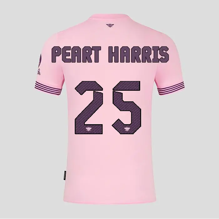 Brentford Adult Away Shirt 24/25 PEART HARRIS 25-2400324-25 Brentford Jersey Collection - Shop Football Kits & Shoes