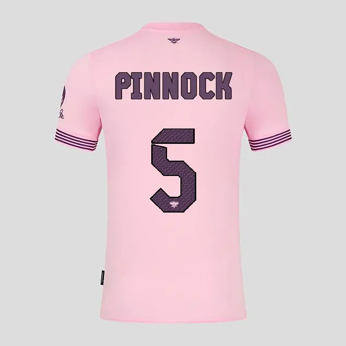 Brentford Adult Away Shirt 24/25 PINNOCK 5-2425/4188-2400324-ETHAN PINNOCK 5 Brentford Jersey Collection - Shop Football Kits & Shoes