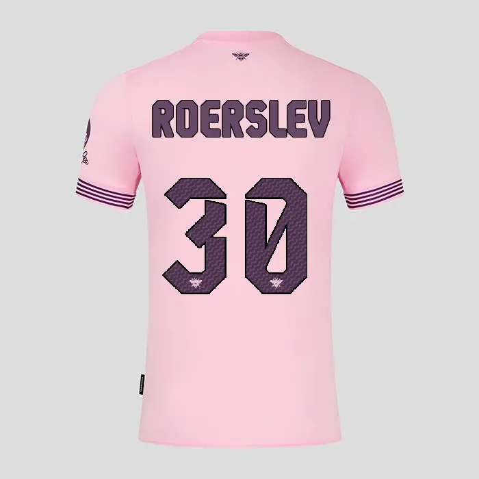 Brentford Adult Away Shirt 24/25 ROERSLEV 30-4242-2400324-MADS ROERSLEV 30 Brentford Jersey Collection - Shop Football Kits & Shoes