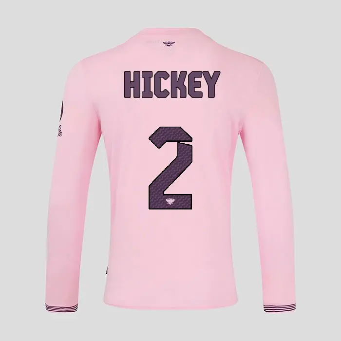 Brentford Adult  Away Shirt L/S 24/25 HICKEY 2-2425/4332-2400336-AARON HICKEY 2 Brentford Jersey Collection - Shop Football Kits & Shoes