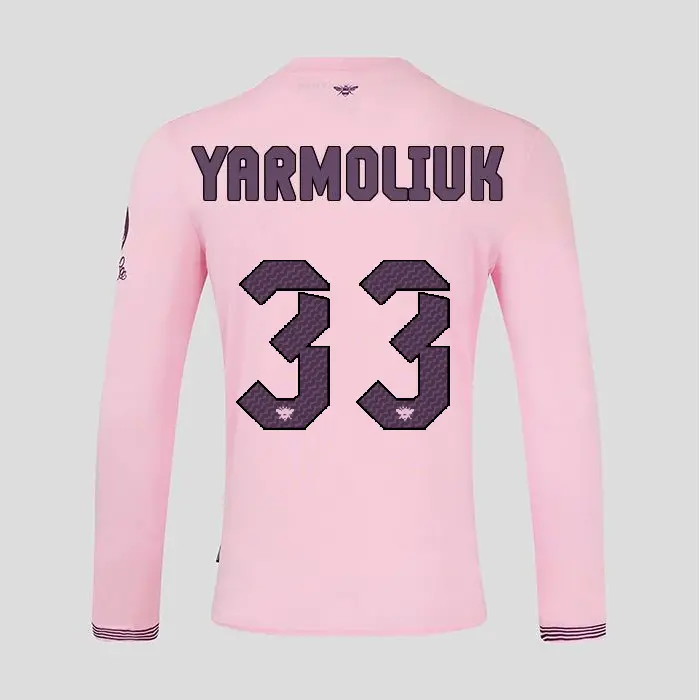 Brentford Adult Away Shirt L/S 24/25 KAYODE 33-2400336-33 Brentford Jersey Collection - Shop Football Kits & Shoes