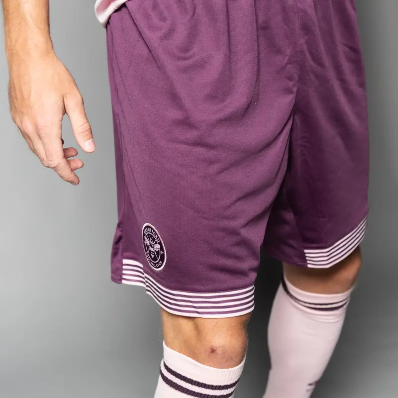 Brentford Adult Away Shorts 24/25 With Custom Printing-2400325-Custom Brentford Jersey Collection - Shop Football Kits & Shoes