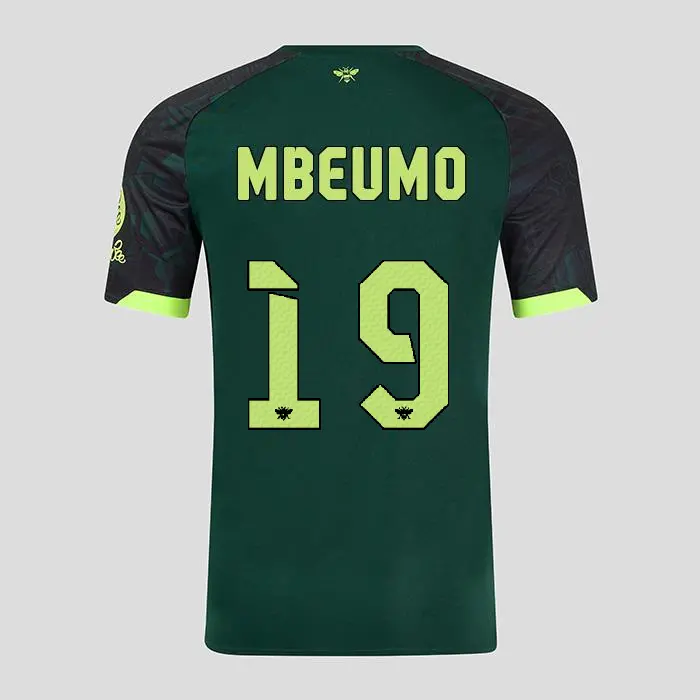 Brentford Adult Third Shirt 24/25 MBEUMO 19-2425/4596-2400337-BRYAN MBEUMO 19 Brentford Jersey Collection - Shop Football Kits & Shoes